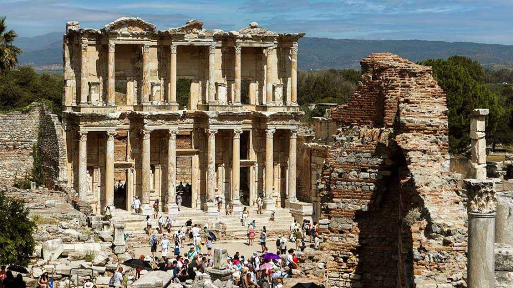 愛菲索斯 Ephesus : 塞爾蘇斯圖書館 Library of Celsus