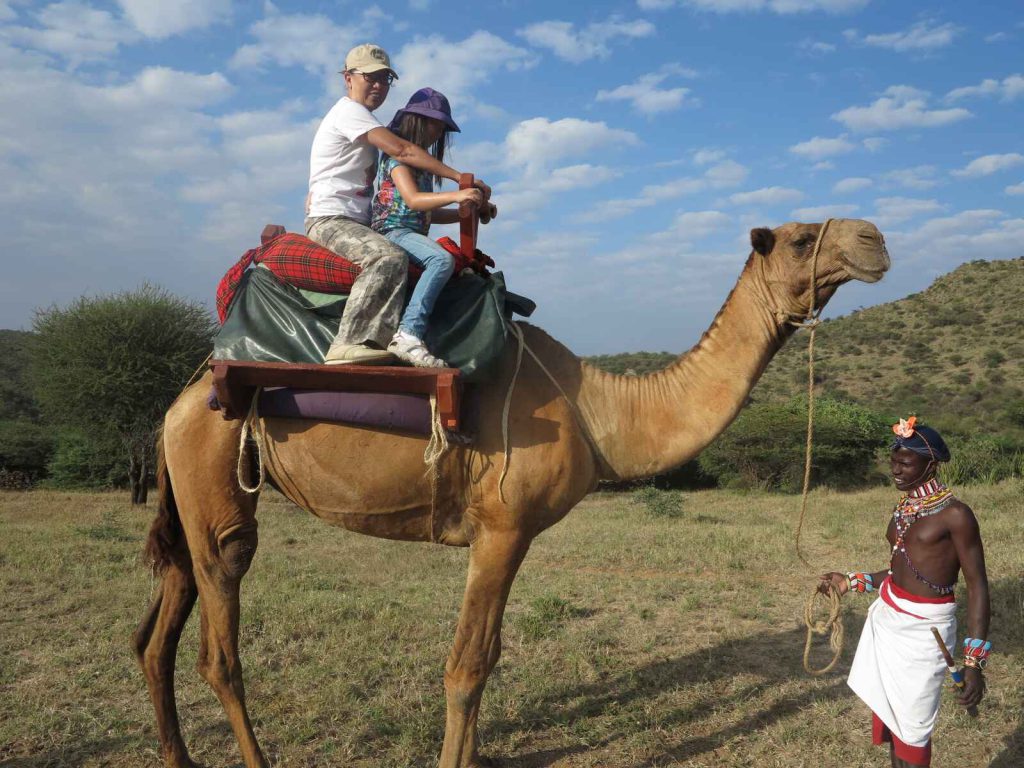 Laikipia 徒步旅行和騎駱駝旅行