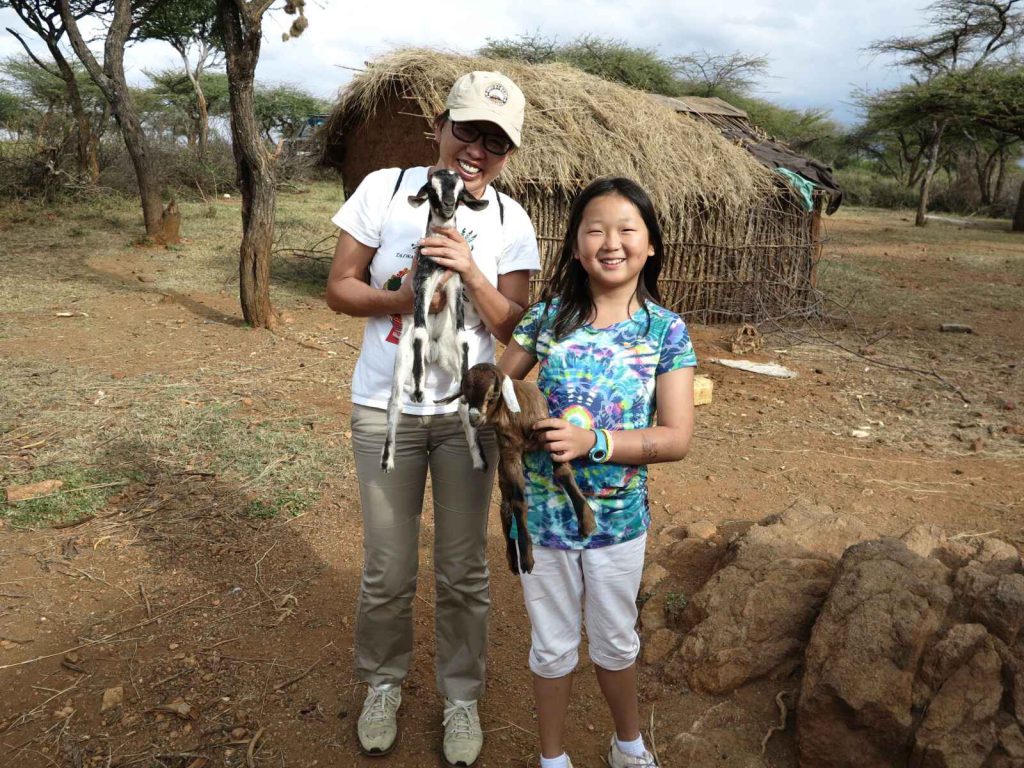 Laikipia 村莊首富的家