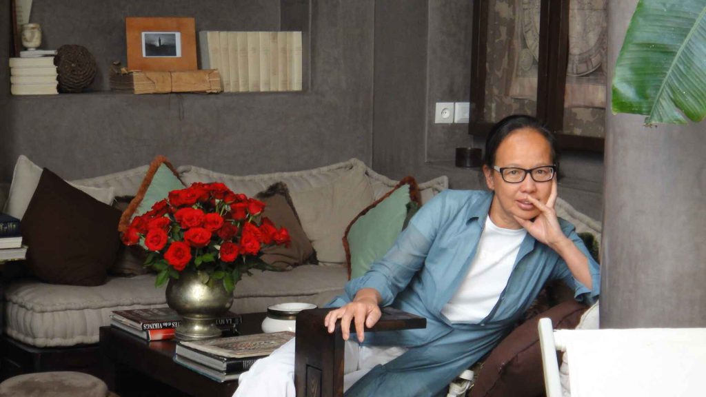 舊城區內的小型精品旅館「Riad」大堂
