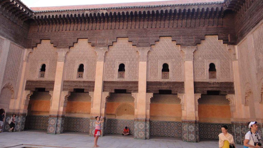 本優素福伊斯蘭學院 Ben Youssef Madrasa : 摩洛哥鼎盛時期最大的宗教學院