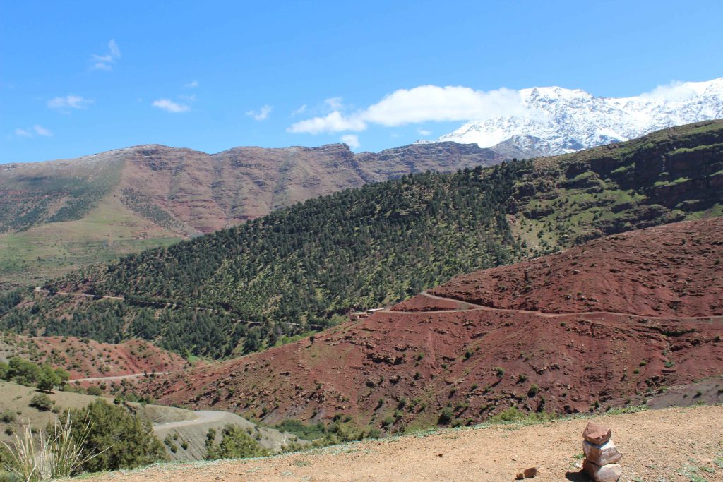 奧里卡山谷 Ourika Valley : 獨特的岩石地貌
