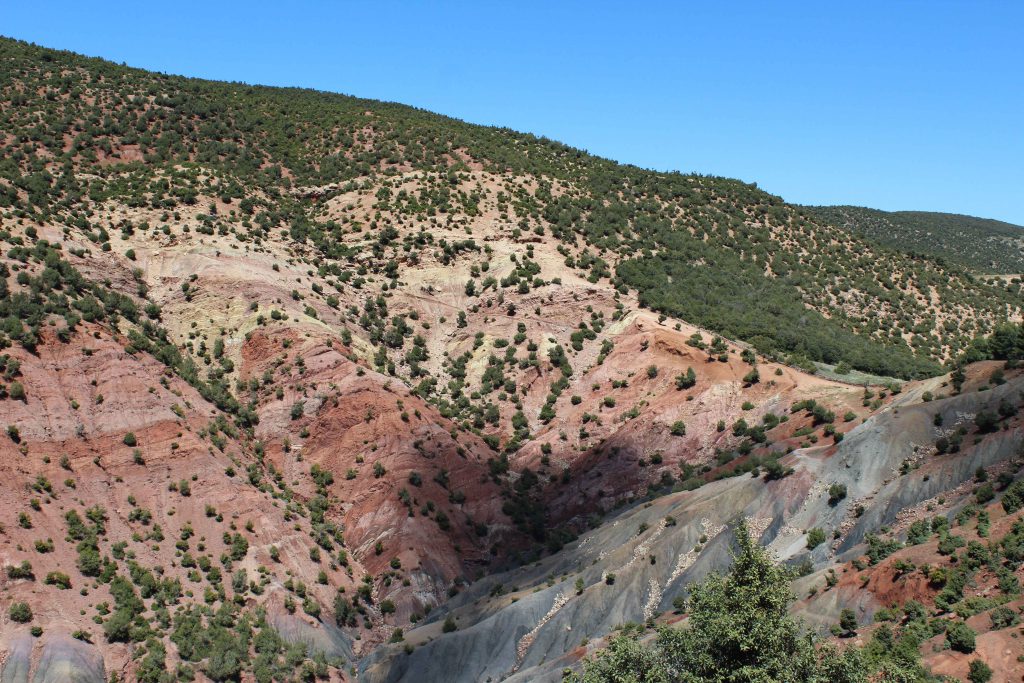 奧里卡山谷 Ourika Valley : 獨特的岩石地貌
