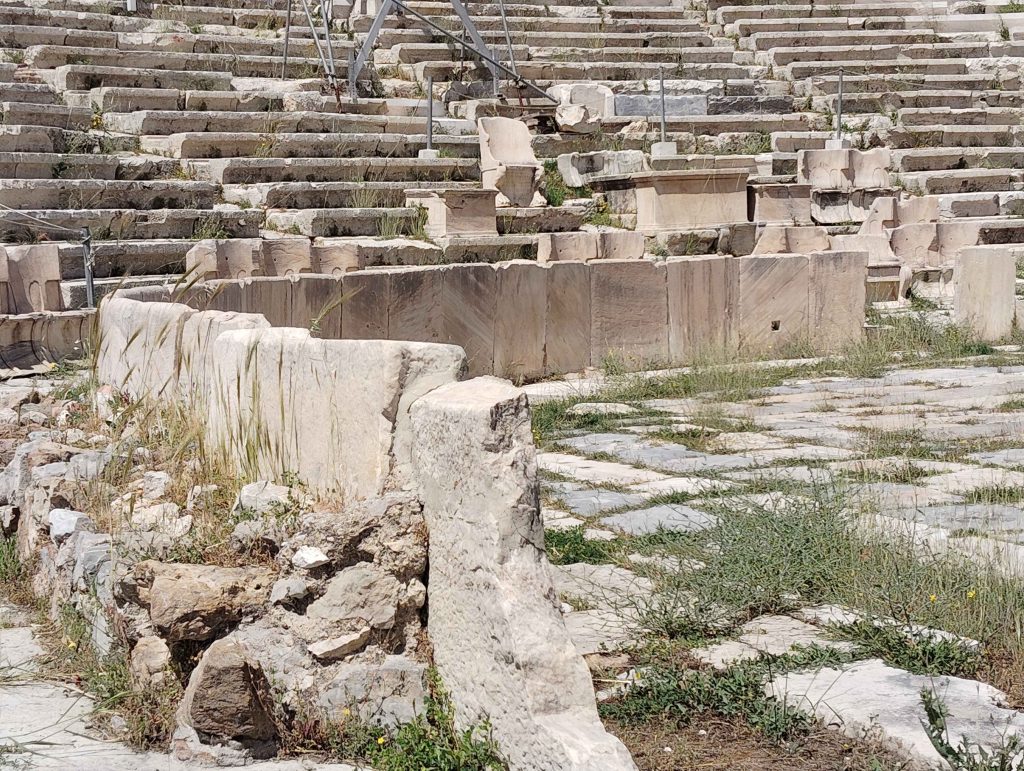 雅典衛城 : 古代劇場 Great Theatre