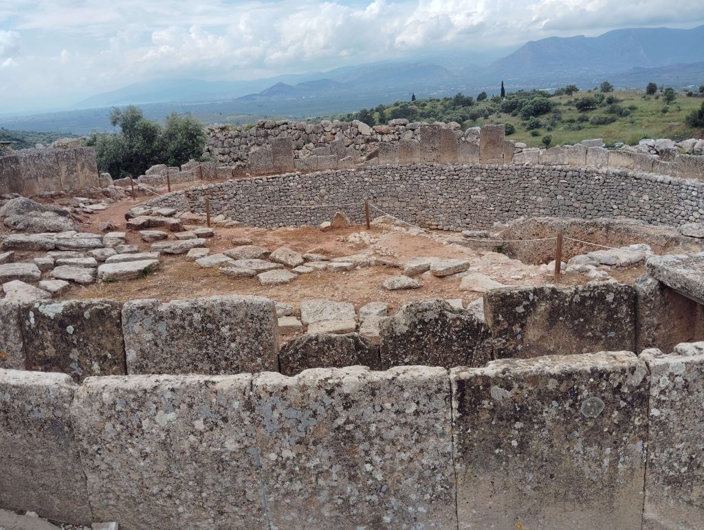 邁錫尼文明 Mycenae 的遺跡 : 阿伽門農遺蹟 衛城