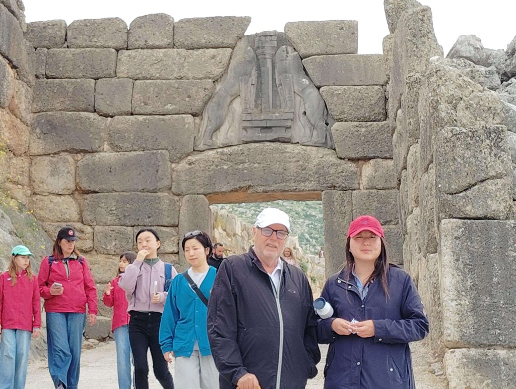 邁錫尼文明 Mycenae 的遺跡 : 阿伽門農遺蹟 獅子門 Lion Gate