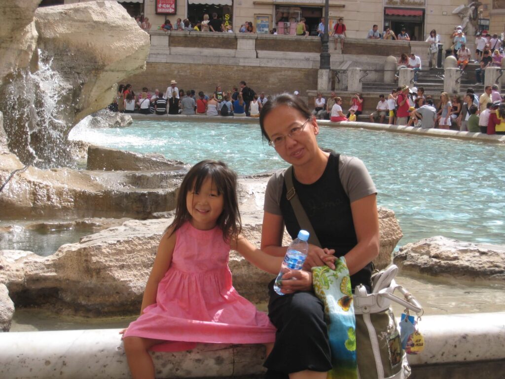 羅馬 : 許願池和它的 18 世紀巴洛克噴泉特萊維噴泉 Fontana di Trevi